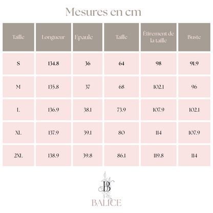 Robe Olivia Longue à Nouer - Style Élégant et Fluide