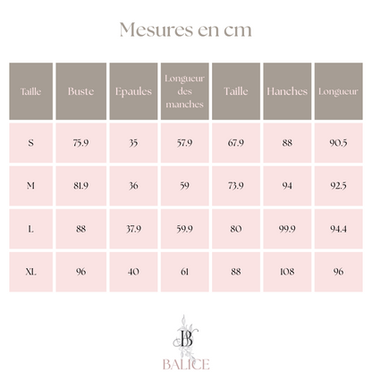 Robe Élégante Amélie à Col Montant avec Strass - Manches Longues