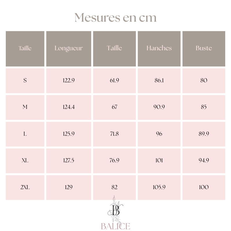 Robe Romy cache-cœur à manches longues