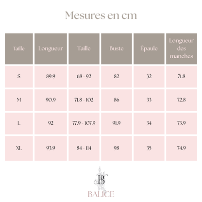 Robe Juliette - Col Carré Manches Bouffantes - Élégante & Tendance